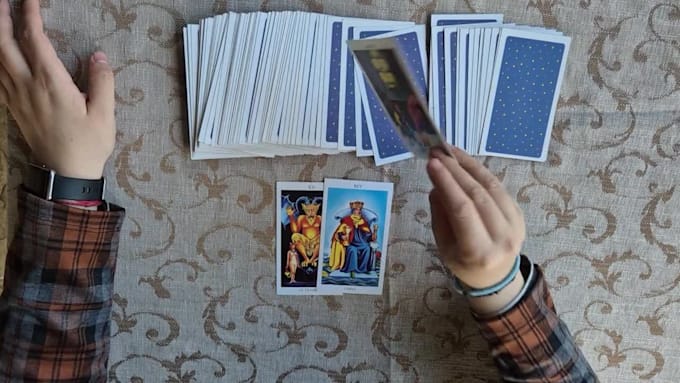 haré una lectura de tarot profesional e intuitiva
