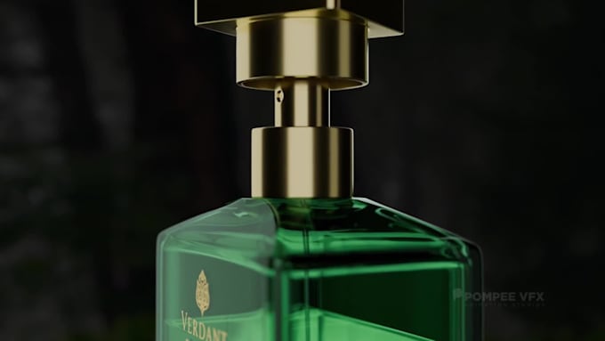 do perfume bottle render cgi perfume animation 3d bottle design 3d modelling