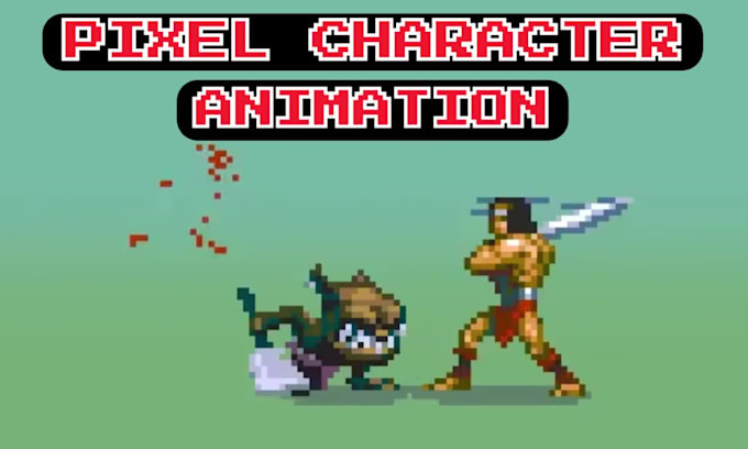 draw retro 128bit nsfw pixel art sprite animation sprite sheet pixel rpg maker