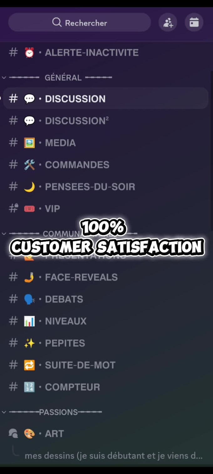 discord création and configuration