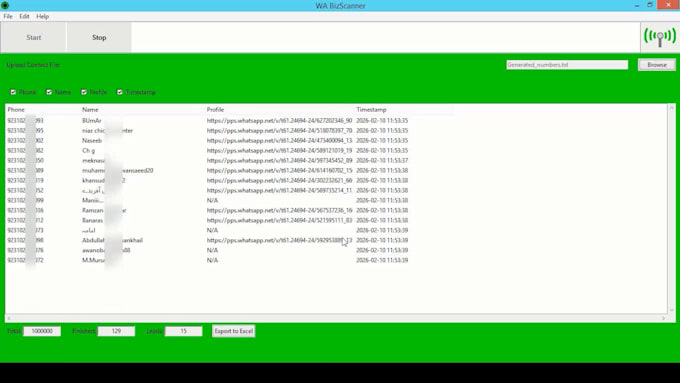 provide whatsapp business scraping tool for leads generation