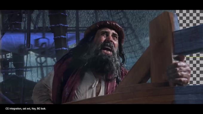 do vfx compositing, green screen editing and professional rotoscoping
