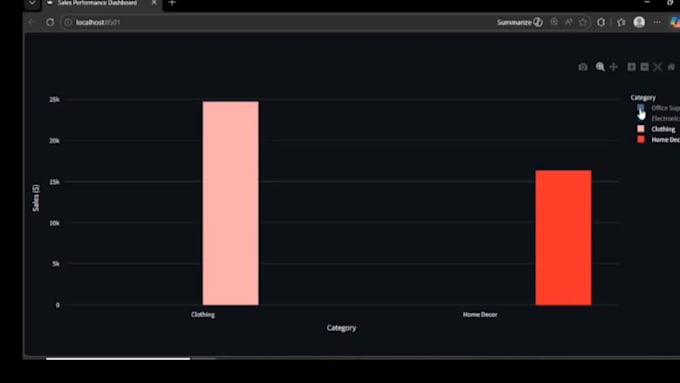 build a custom streamlit dashboard, data analytics or ml web app