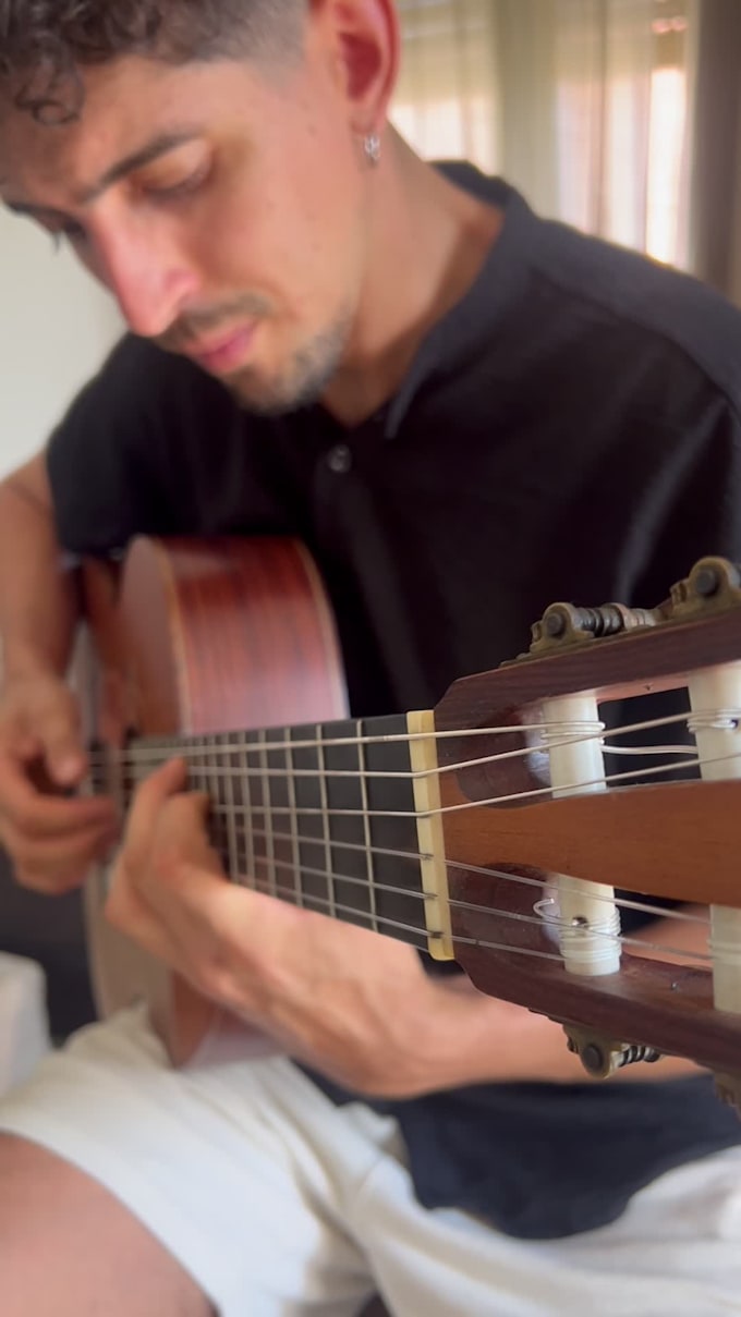 record expressive guitar and folk instruments for your song