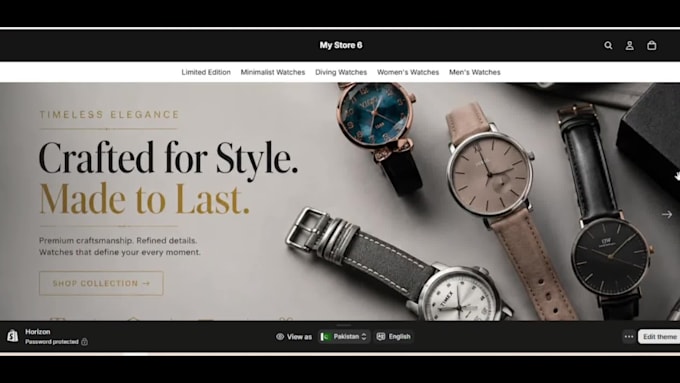 create a high converting shopify store
