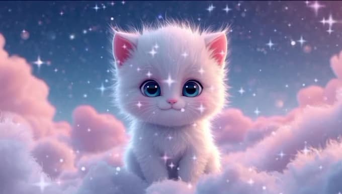 create most attractive lullaby videos for new born babies