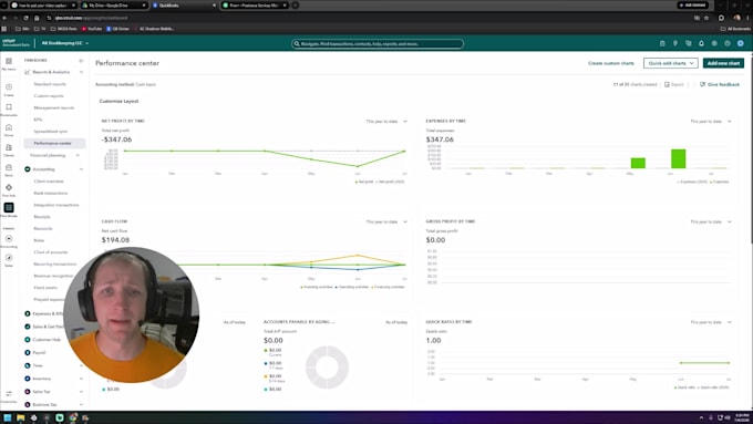 provide monthly bookkeeping in quickbooks online