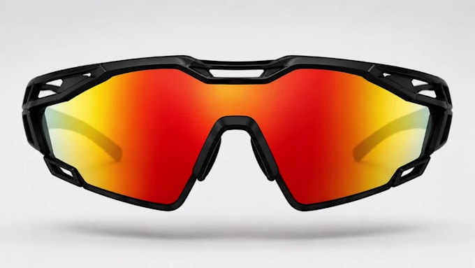 create realistic 3d sunglasses and eyewear rendering for product marketing