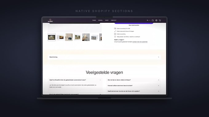design a high converting shopify landing page or product page