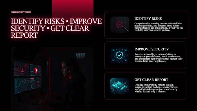 perform website security audit and cybersecurity analysis