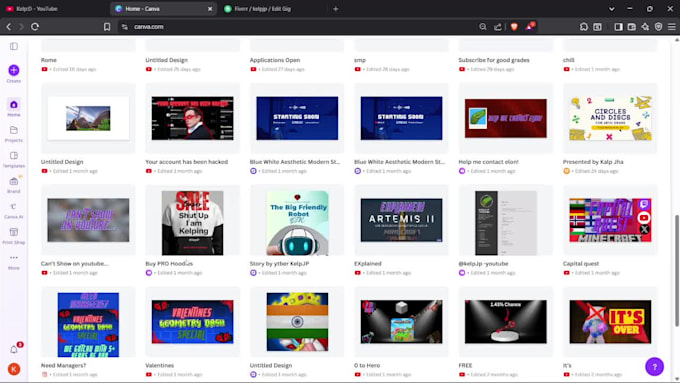 do professional thumbnail creation
