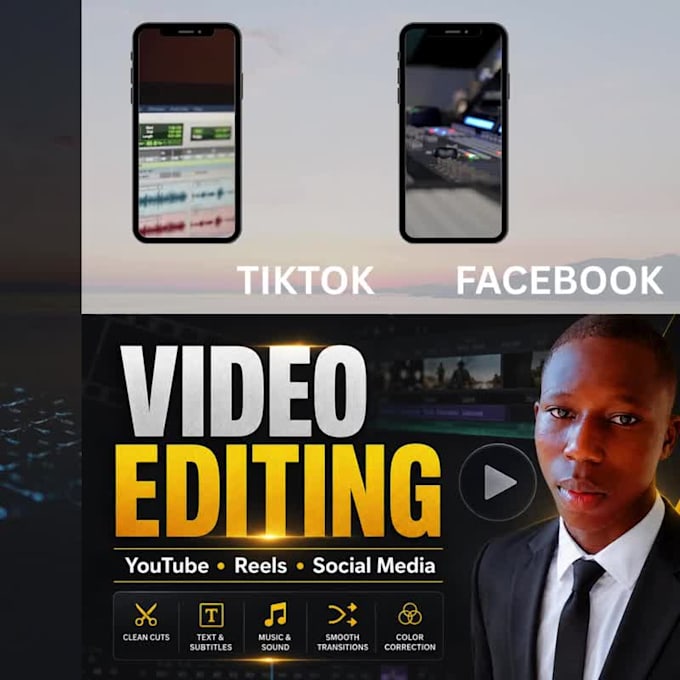create professional videos with captions and smooth transitions