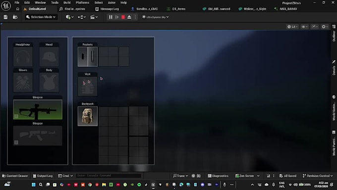 develop unreal engine mobile game 2d 3d game development