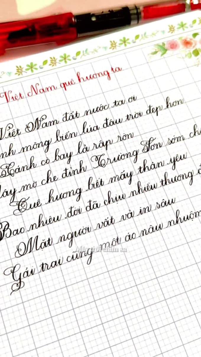 handwrite neat assignments, notes, and letters