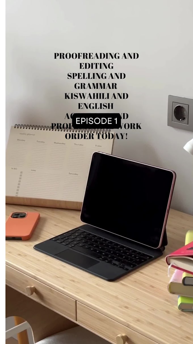 proofread and edit kiswahili and english documents