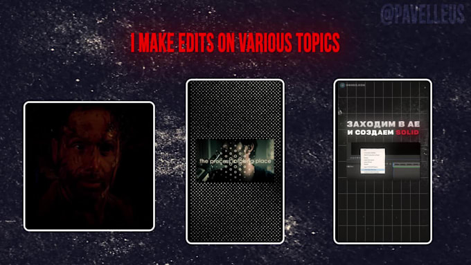 be editing short videos for social networks