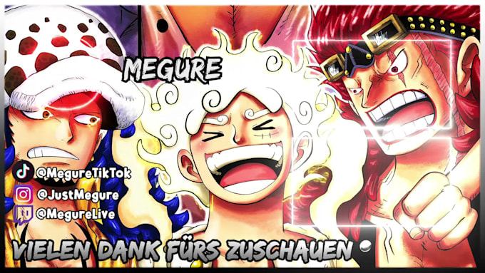 make an anime outro or end screen for you