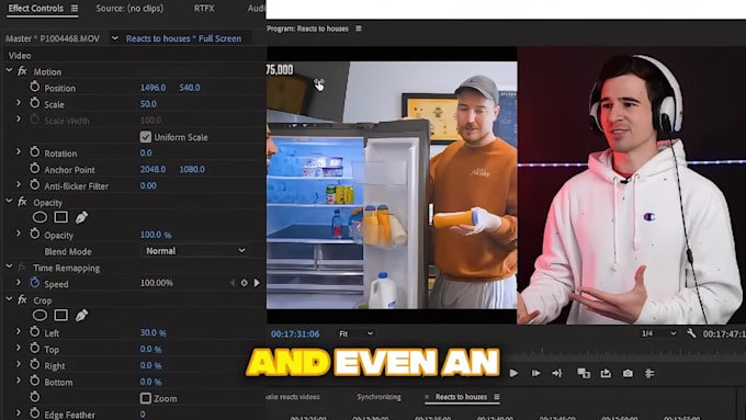 edit your reaction videos without copyright