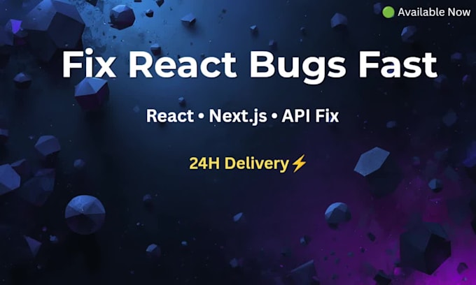 fix your react or next js bugs fast and professionally