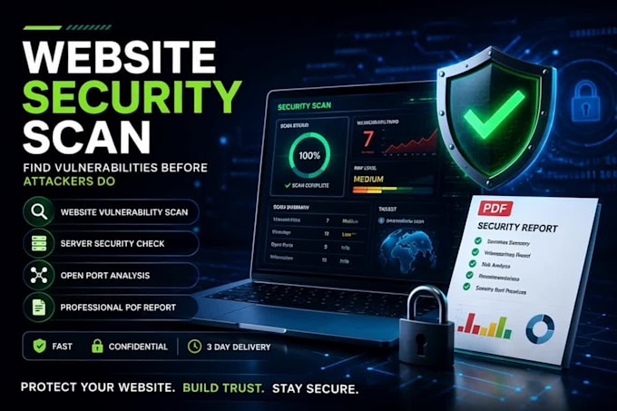 perform a website security scan