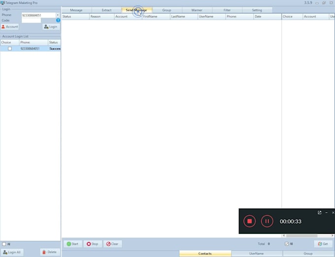 provide telegram marketing mass dm,bot and bulk message sender