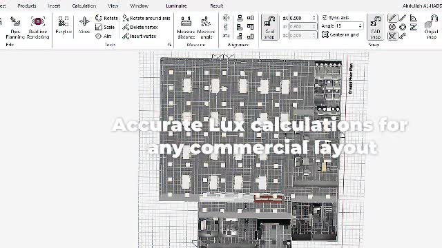 provide professional lighting design using relux desktop