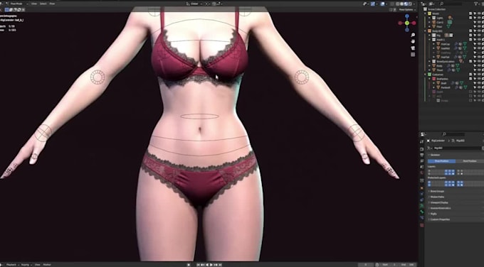 add blendshape to 3d avatar,rig3d for talkingheadjs,body track,inworld tts,webgl