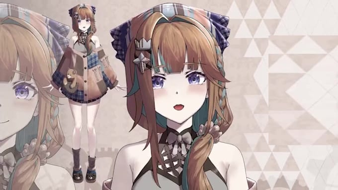 design and rig your live2d vtuber model, 2d vtuber model, anime vtuber model