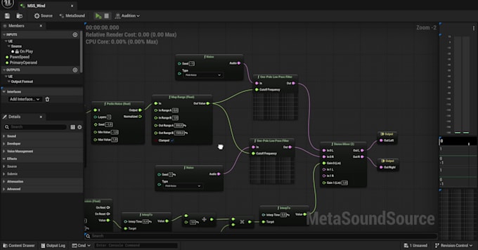 create audio system in unreal engine 5 metasounds