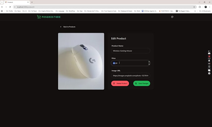 build a responsive landing page with react nextjs tailwind