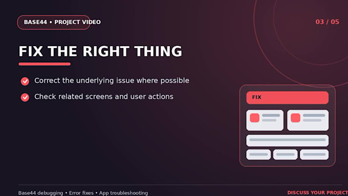 fix base44 app bugs, API errors, database, and login issues