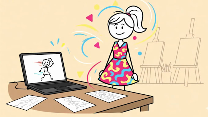 animate your ideas with custom stickman videos