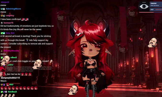 design custom vtuber model live2d anime vtuber rigging 2d vtuber for streaming