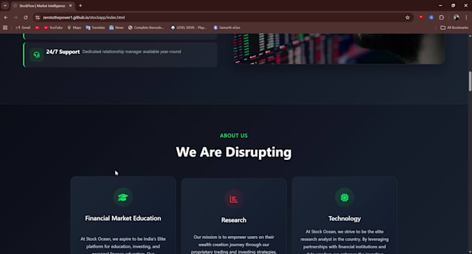 make a website for you