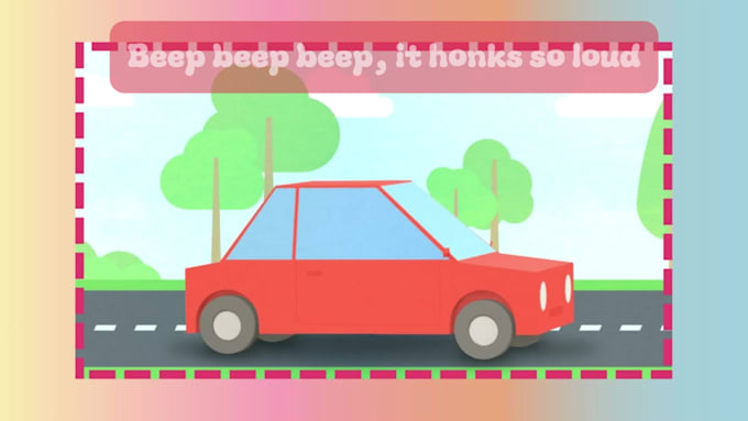 edit best 2d kids learning videos for youtube