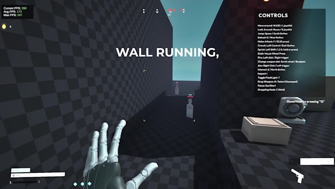 develop a fps adventure game for you in unity 3d