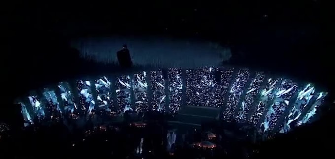 do 3d led screen animation, multi screen visual design for weddings and events