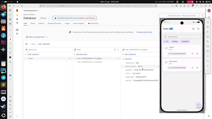 build backend architecture, apis, and cloud databases