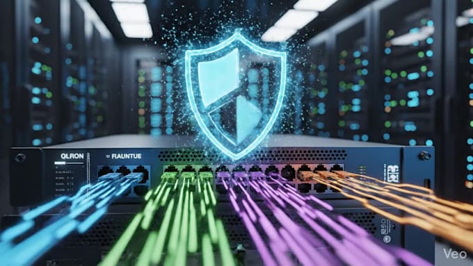 setup clavister netwall and vlans network infrastructure
