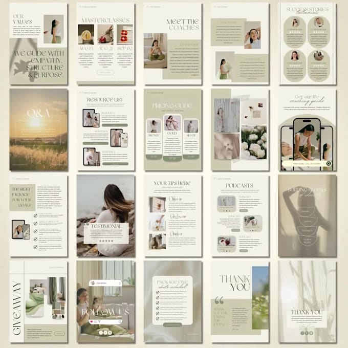 design a coaching workbook in canva for your coaching program