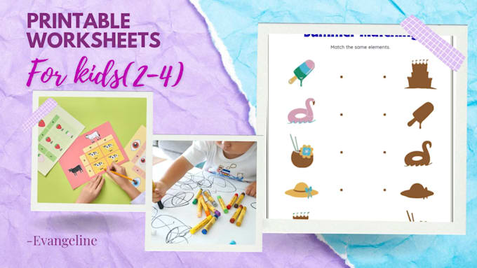 create fun and engaging printable worksheets for kids