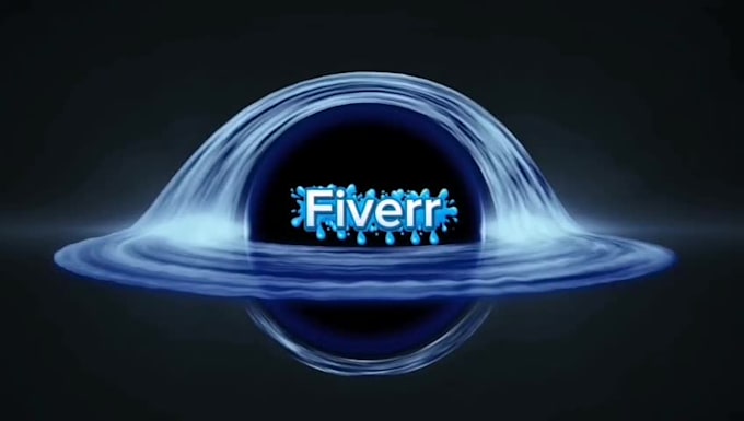 do logo or brand name animation in vj loop