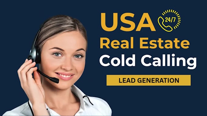 do USA real estate cold calling and lead generation