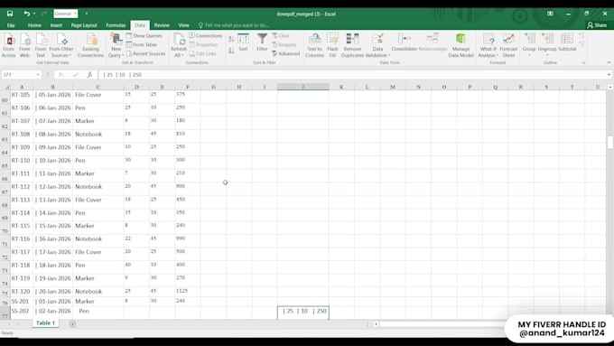 do PDF to excel, data entry and data cleaning with accuracy
