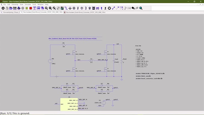design and simulate power electronics circuits and smps