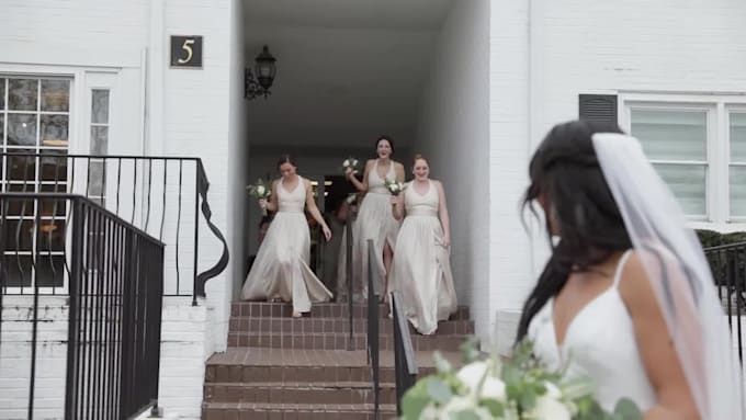 professional and cinematic wedding video editing