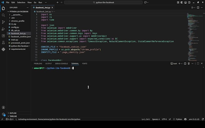 build python ai tools, llm API integrations, and web scraping