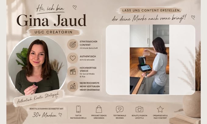 be your german ugc creator and ad creative strategist