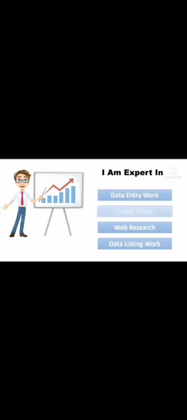 do accurate data entry, copy paste, typing work