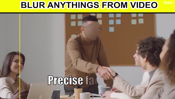 blur face, logo, and sensitive data in your videos